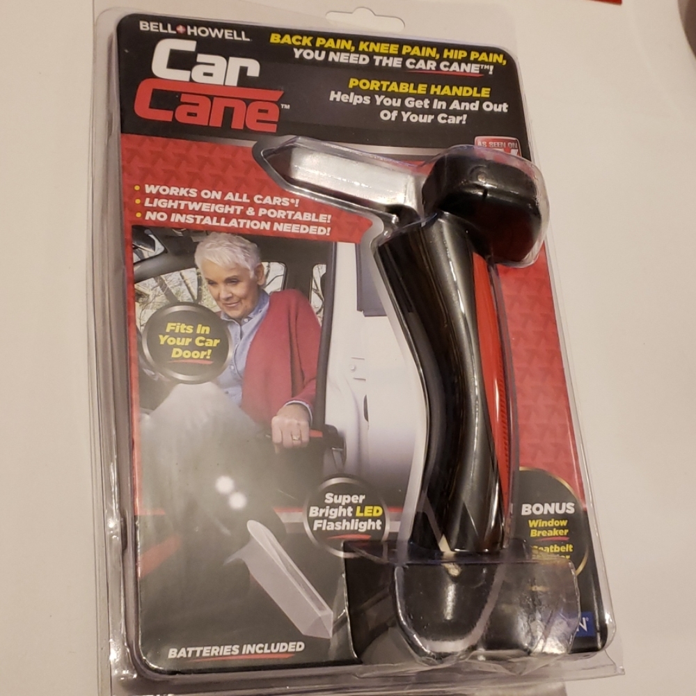 Car Cane with LED flashlight